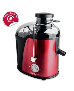 Купить Соковыжималка центробежная Scarlett SC-JE50S15 red/black  в E-mobi