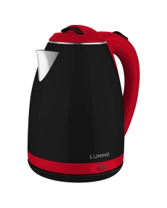 Купить Чайник электрический LUMME LU-145 2 л красный, черный в E-mobi