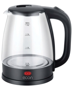 Купить Чайник электрический ECON ECO-1825KE 1.8 л черный в E-mobi