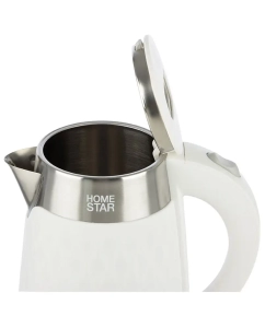 Купить Чайник электрический HomeStar HS-1021 1.7 л белый  в E-mobi