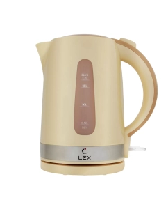 Купить Чайник электрический LEX LX 30028-3 1.7 л бежевый в E-mobi