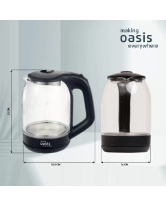Купить Чайник электрический making oasis everywhere K-9GВ 1.8 л черный  в E-mobi