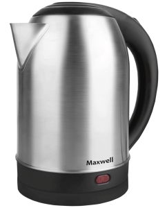 Купить Чайник электрический Maxwell MW-1077ST 1.8 л черный, серебристый в E-mobi