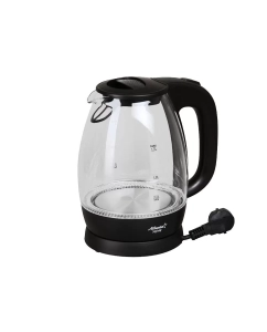 Купить Чайник электрический Atlanta ATH-2465 1.7 л черный, прозрачный  в E-mobi