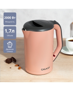Купить Чайник электрический Galaxy Line GL0330 1.7 л розовый в E-mobi