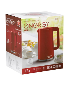 Купить Чайник электрический Energy E-208 1.7 л красный  в E-mobi