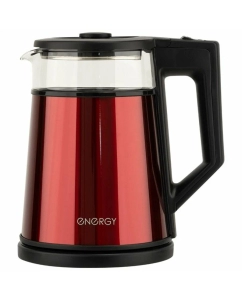 Купить Чайник электрический Energy E-200 1.2 л красный в E-mobi