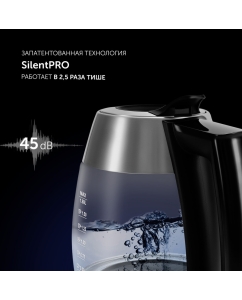 Купить Чайник электрический Polaris PWK 1841CGLD WI-FI IQ Home стеклянный тихий 1,8 л  в E-mobi