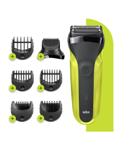 Купить Электробритва Braun 300BT Green  в E-mobi