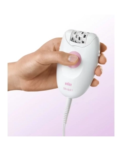 Купить Эпилятор Braun Silk-epil S1 SE 1-176 белый, розовый  в E-mobi