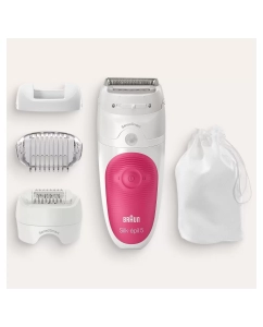 Купить Эпилятор Braun S5 SES 5-600 белый, розовый  в E-mobi