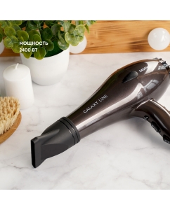 Купить Фен Galaxy GL4343 2400 Вт коричневый  в E-mobi