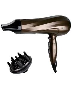 Купить Фен VITEK VT-2298 BN 2 400 Вт коричневый, черный  в E-mobi
