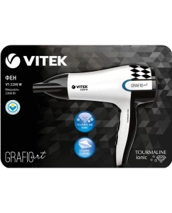 Купить Фен Vitek VT-2299 White  в E-mobi