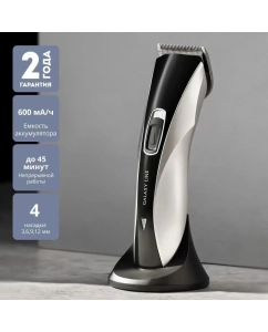 Купить Машинка для стрижки GALAXY LINE GL 4155 серебристый/черный гл4155л  в E-mobi