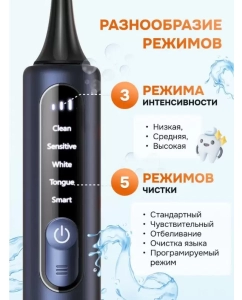 Купить Электрическая зубная щетка Bitvae S3 синий  в E-mobi