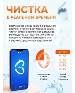 Купить Электрическая зубная щетка Bitvae S3 розовый  в E-mobi