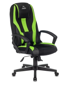 Купить Игровое кресло Бюрократ Zombie 9 (Black/Green) в E-mobi