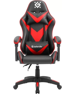 Купить Игровое кресло DEFENDER xCom черный красный в E-mobi