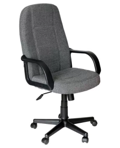Купить Кресло компьютерное офисное на колесиках Tetchair СН747 серый в E-mobi