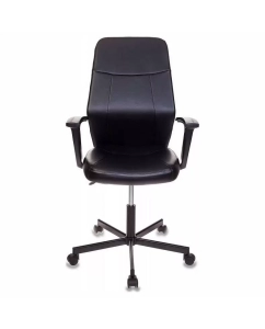 Купить Компьютерное кресло Бюрократ CH-605/BLACK, черный  в E-mobi
