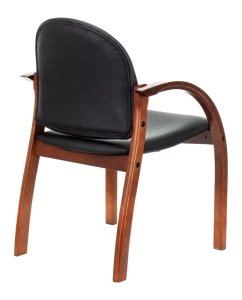 Купить Стул Бюрократ ДЖУНО черный/коричневый  в E-mobi