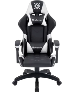 Купить Игровое кресло DEFENDER Companion, черный, белый  в E-mobi
