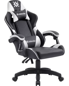 Купить Игровое кресло DEFENDER Companion, черный, белый  в E-mobi