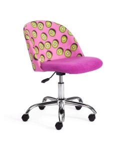 Купить Кресло компьютерное TetChair MELODY, ткань/флок, фиолетовый в E-mobi
