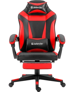 Купить Игровое кресло DEFENDER Cruiser черный красный в E-mobi