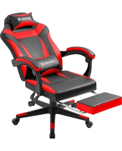 Купить Игровое кресло DEFENDER Cruiser черный красный  в E-mobi