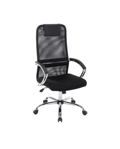 Купить Кресло компьютерное Chairman CH612 Chrome Black 7145933 в E-mobi