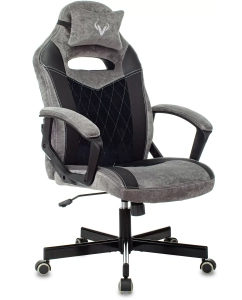 Купить Игровое кресло ZOMBIE VIKING 6 KNIGHT B, черный/серый в E-mobi