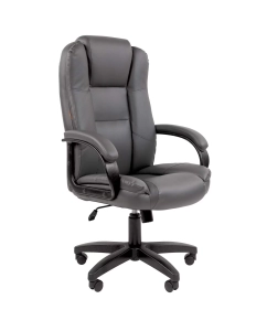 Купить Компьютерное кресло Chairman 600 LT экокожа, серый в E-mobi