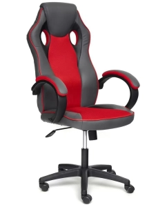 Купить Кресло TetChair RACER GT new металлик, красный в E-mobi