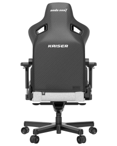 Купить Кресло игровое Anda Seat Kaiser 3, цвет серый, размер XL (180кг), материал ткань  в E-mobi