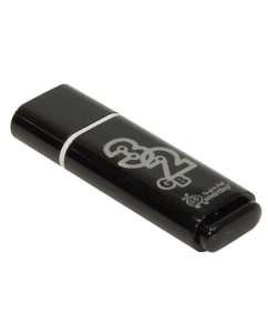 Купить Флешка SmartBuy Glossy 32ГБ Black (SB32GBGS-K)  в E-mobi