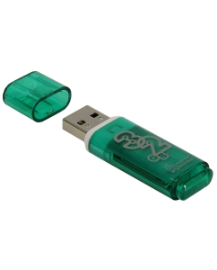 Купить Флешка SmartBuy Glossy 32ГБ Green (SB32GBGS-G)  в E-mobi