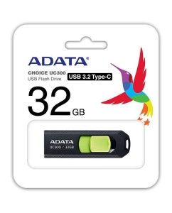 Купить Флешка ADATA 32 ГБ (ACHO-UC300-32G-RBK/GN)  в E-mobi