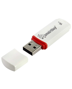 Купить Флешка SmartBuy Crown 64ГБ White (SB64GBCRW-K)  в E-mobi