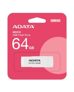 Купить Флэш-накопитель Adata USB3, 64GB, UC310-64G-RWH, white  в E-mobi