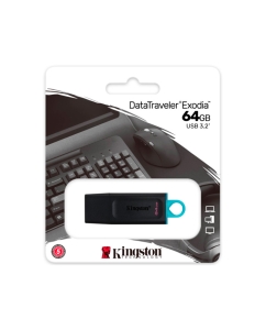 Купить Флешка Kingston DataTraveler Exodia 64ГБ Black (DTX/64GB)  в E-mobi