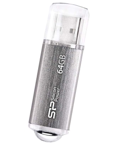 Купить Флешка Silicon Power Ultima II-I 64ГБ Silver (SP064GBUF2M01V1S)  в E-mobi
