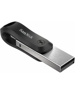 Купить Флешка SanDisk iXpand Go 128 ГБ черный (SDIX60N-128G-GN6NE) в E-mobi