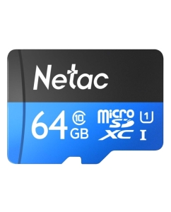 Купить К/памяти Netac 64GB P500 Standard в E-mobi