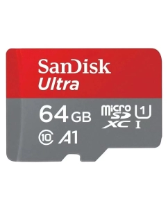 Купить Карта памяти SanDisk Micro SDXC 64Гб SDSQUAB-064G-GN6MN в E-mobi