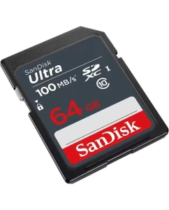 Купить Карта памяти SanDisk SDXC 64Гб (SDSDUNR-064G-GN3IN)  в E-mobi