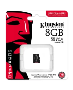 Купить Карта памяти Kingston Industrial, 8GB, SDCIT2/8GBSP  в E-mobi