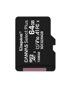 Купить Карта памяти Kingston Canvas Select Plus microSDXC 64 ГБ SDCS2/64GB-3P1A  в E-mobi