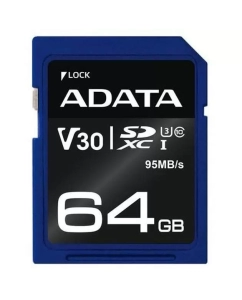 Купить Карта памяти ADATA SDXC Premier Pro 64GB в E-mobi